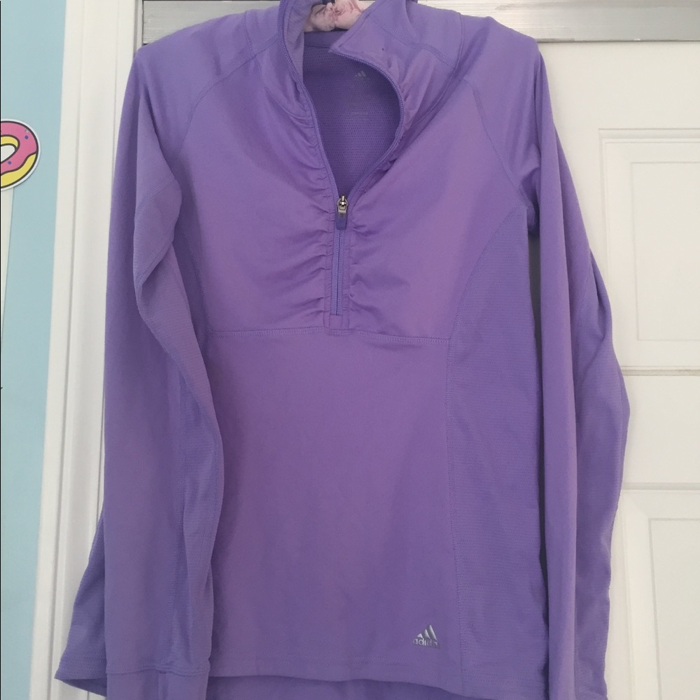 Purple workout top